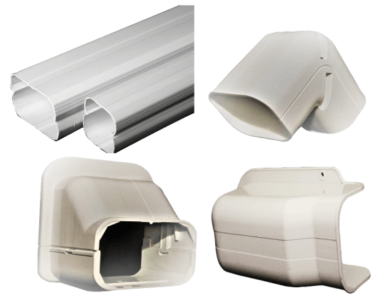 AussieDuct Air Conditioning UPVC Pipe Duct & Fittings