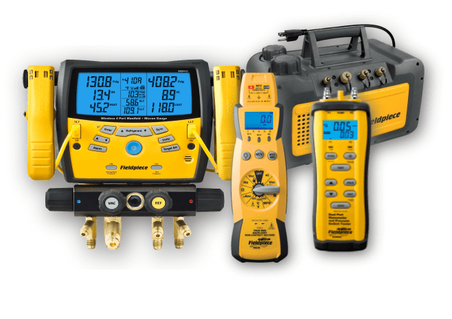 Fieldpiece digital test and service tools